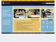 Tablet Screenshot of facultyandstaff.humber.ca