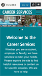 Mobile Screenshot of careers.humber.ca