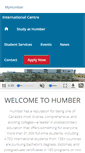 Mobile Screenshot of international.humber.ca